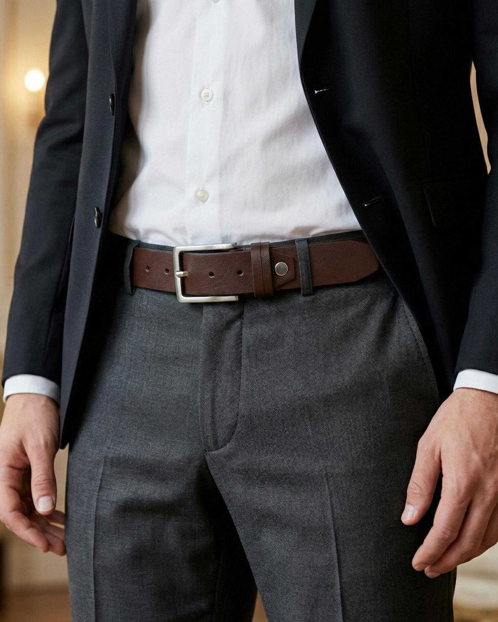 The Chittorgarh Belt - Plain Brown
