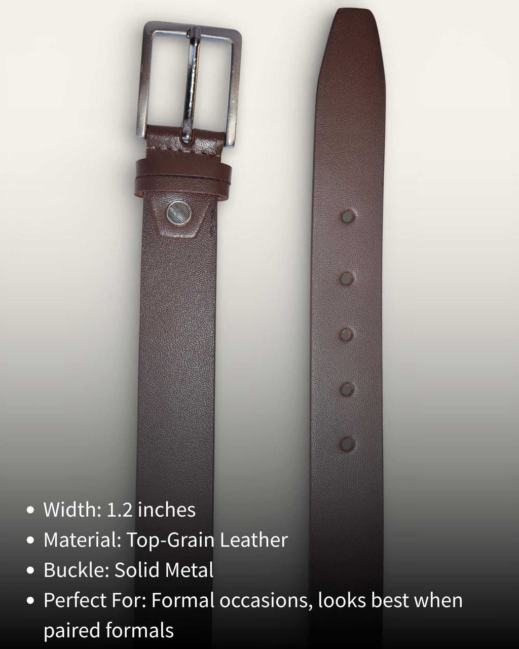 The Chittorgarh Belt - Plain Brown