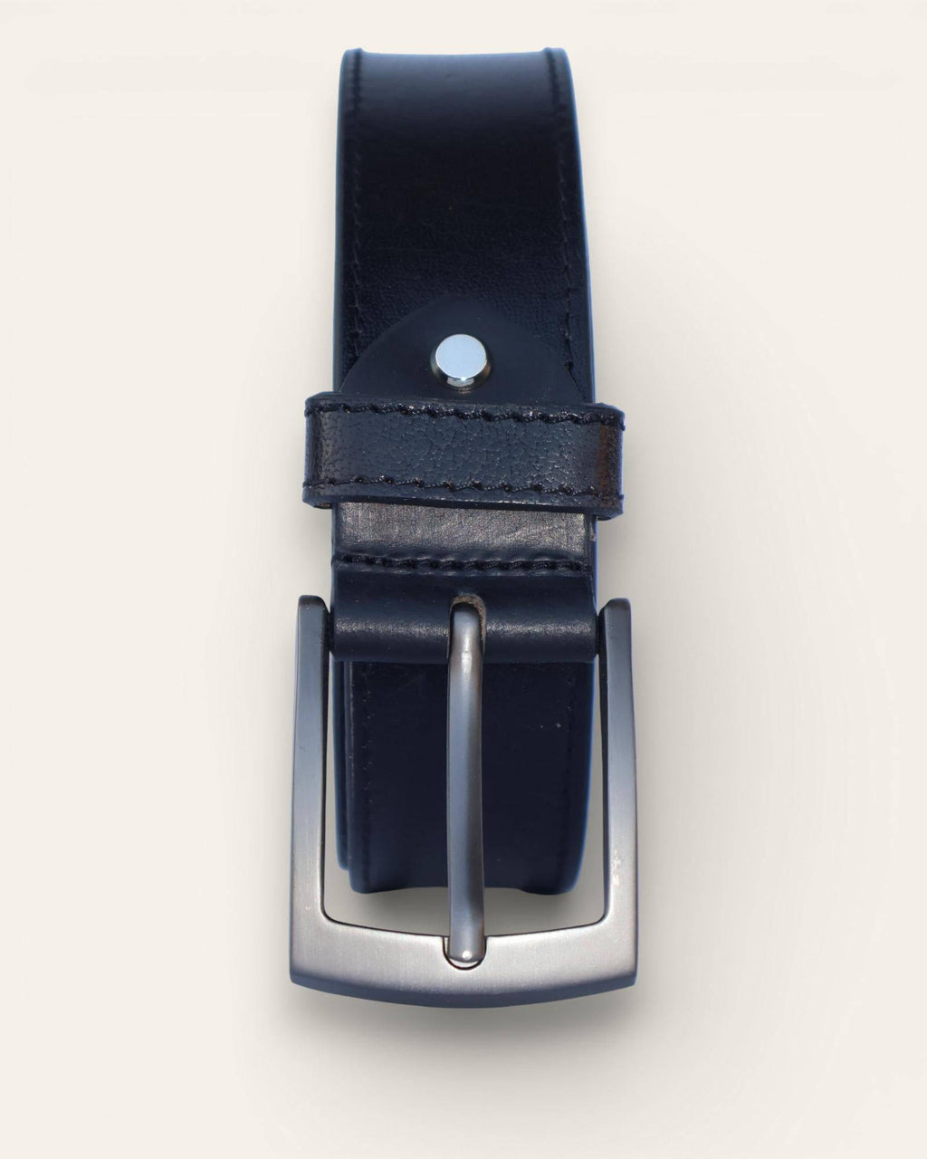 The Chittorgarh Belt - Stitched Black