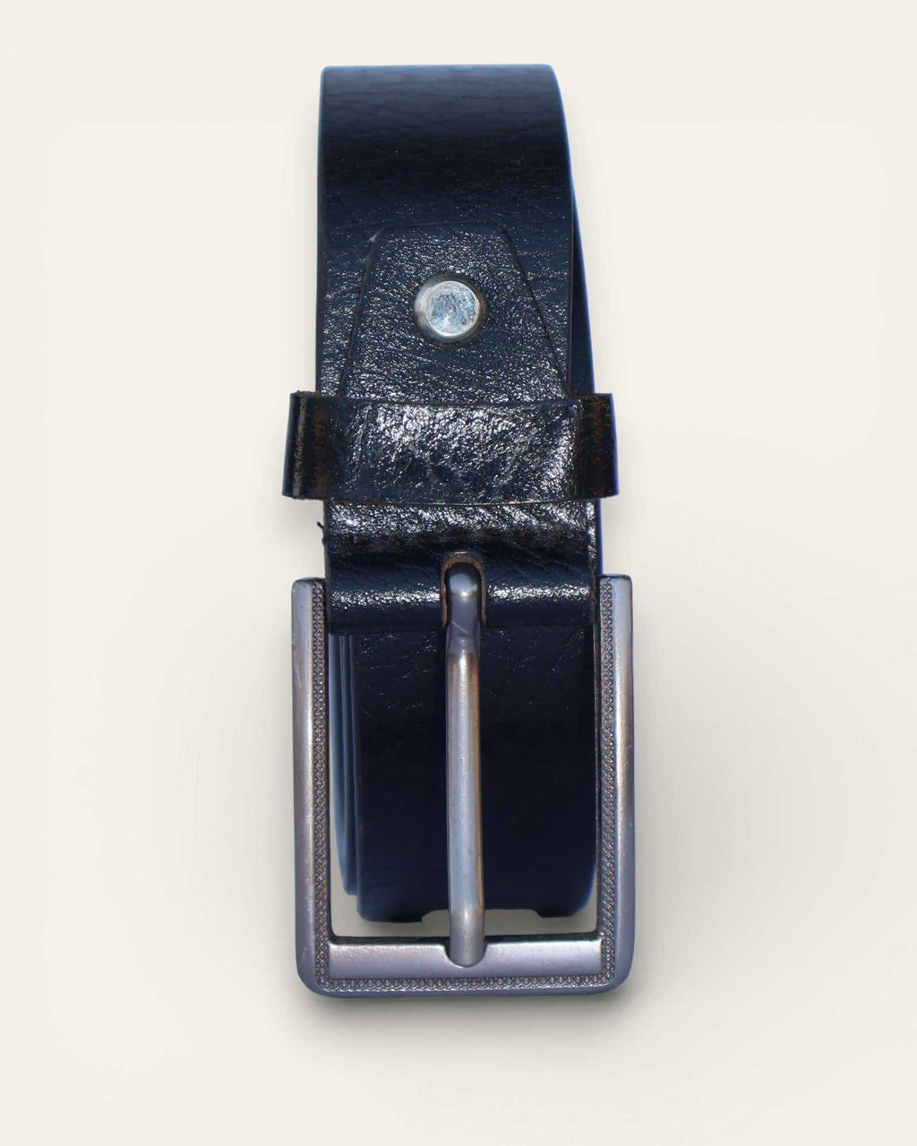 The Chittorgarh Belt - Pebbled Black