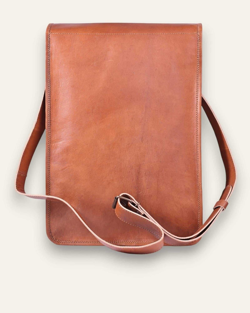 The Bundi Crossbody Bag — sun-tanned Certified Real Leather