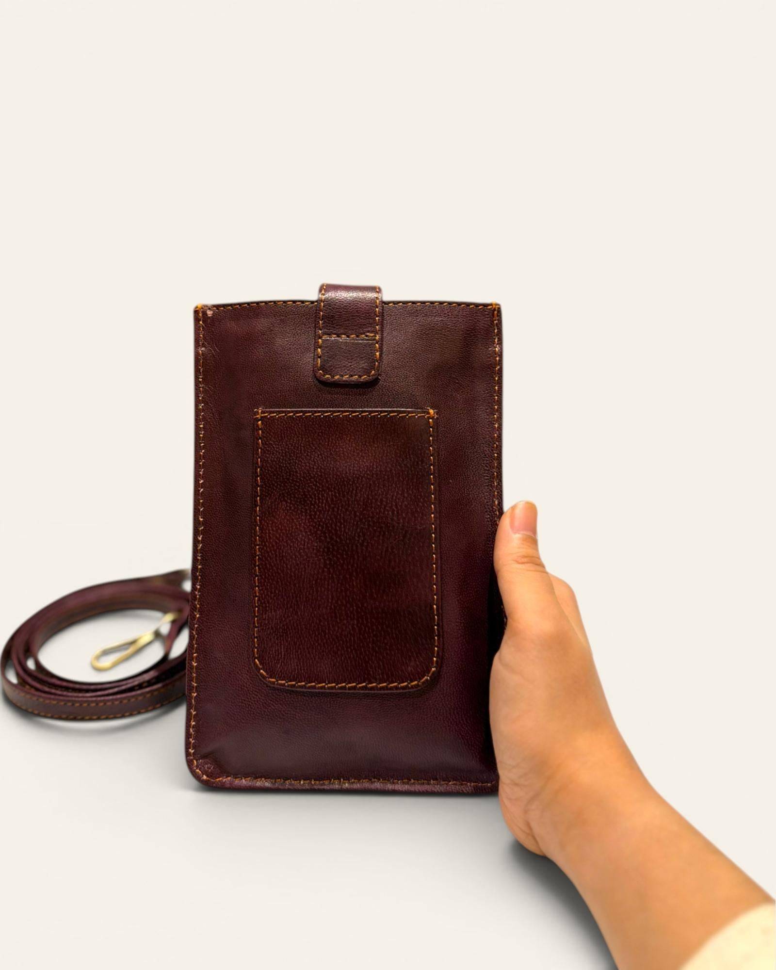 The Osian Mobile Sling — compact crossbody for phone and cards