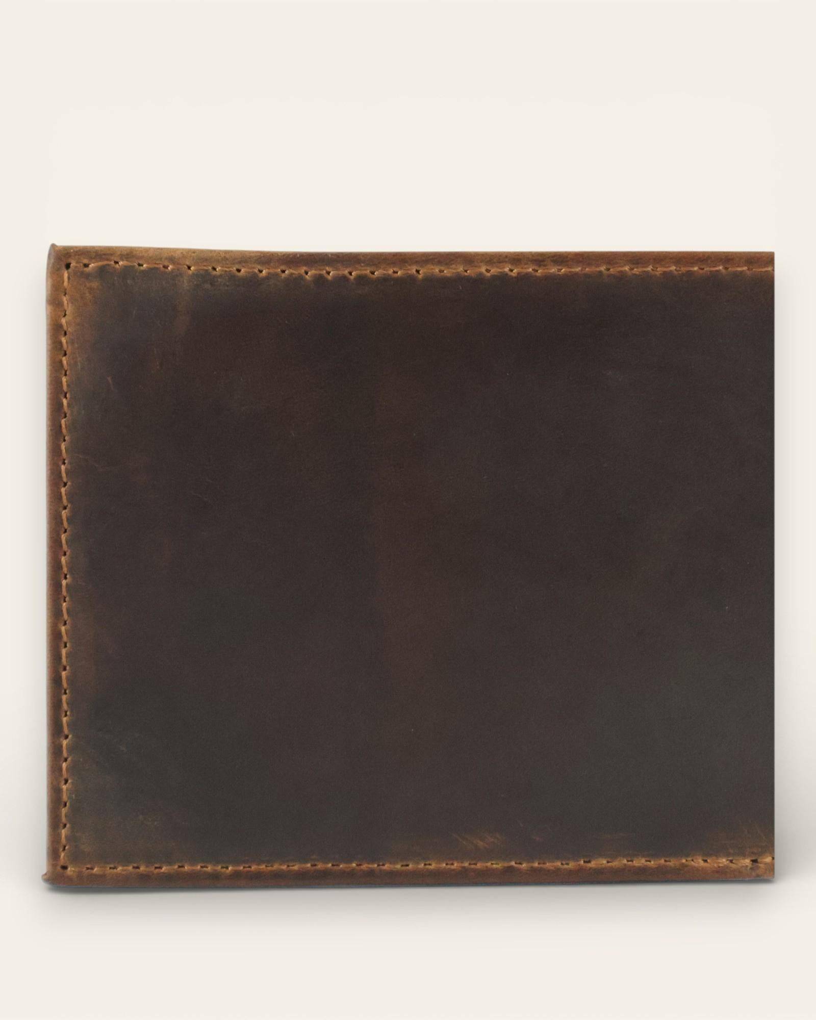 The Rajput Wallet — bi-fold leather wallet with card slots